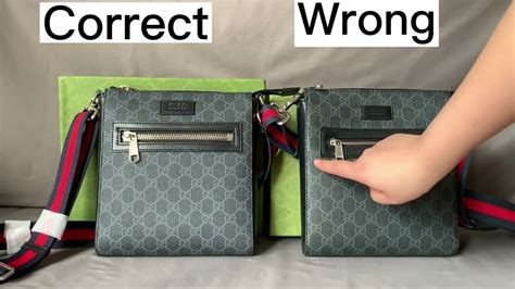 spot fake gucci messenger bag|genuine Gucci Messenger bags.